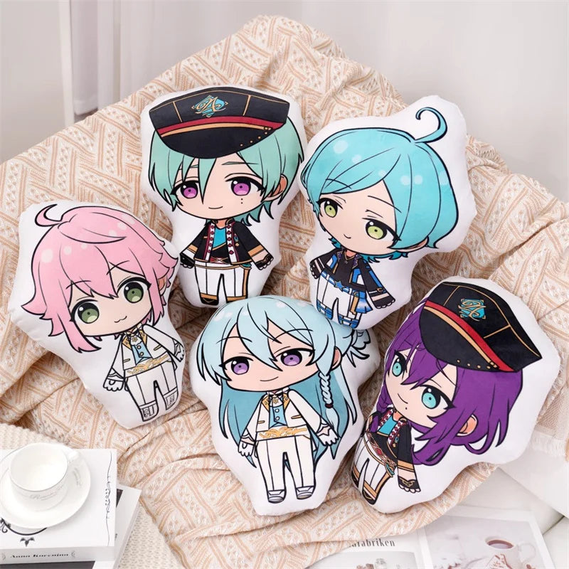 Ensemble d'étoiles en peluche, poupées en peluche, cadeau d'oreiller, beurre, Sakuma Rei Ritsu Ayase Mayoi ata ka Kagehira Itsuki Shu Sh37HajRob, 45cm