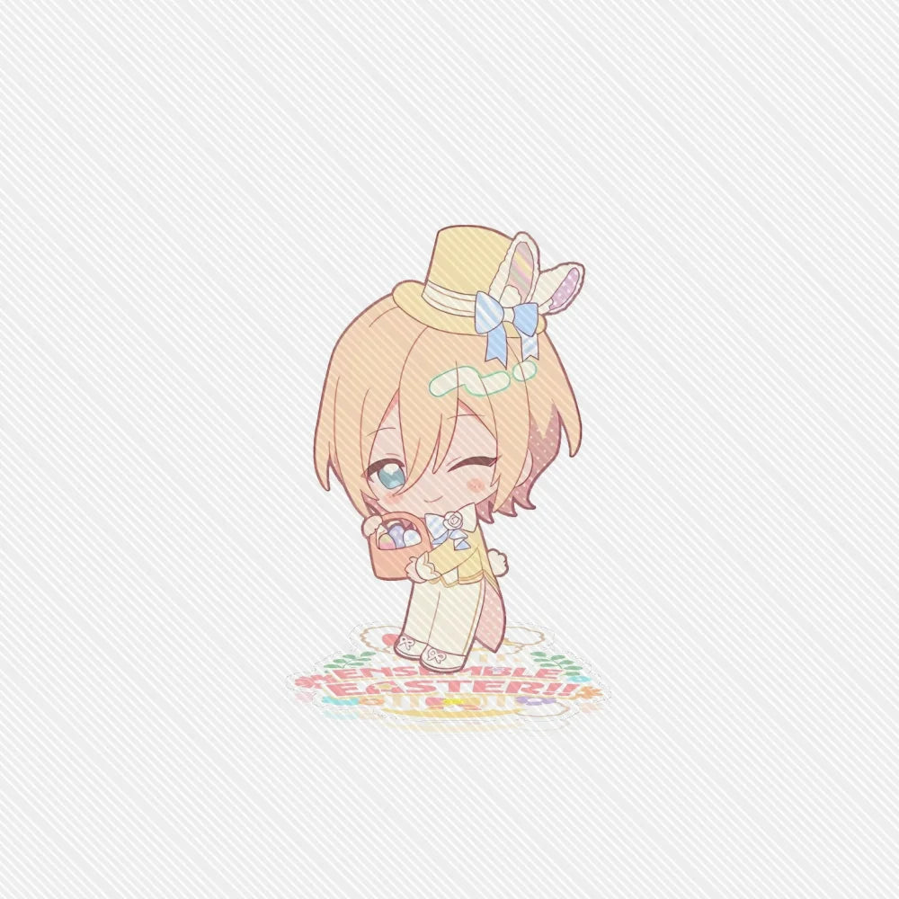 10CM Game Ensemble Stars!! Modèle de support en acrylique de Pâques, décoration de bureau, personnages de cosplay, accessoires d'ornement, bons cadeaux de Noël