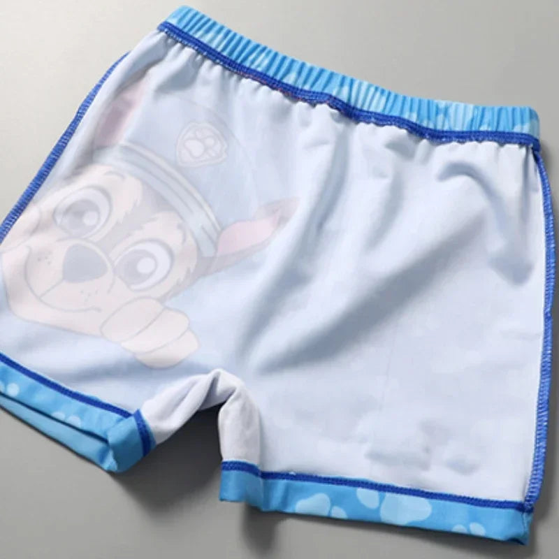 Paw Patrol : Sous-vêtements imprimés pour enfants, chapeau, Chase, Rocky, Marshall, jouets, maillot de bain