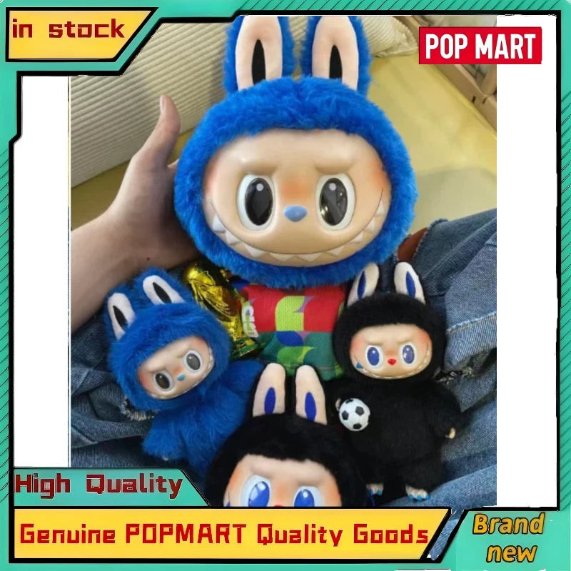 Authentique Pop Mart The Monsters X Fifa World Cup 2026 Series Figurine en vinyle et peluche Labubu Mignonne Tendance Pendentif Poupée Cadeau de collection