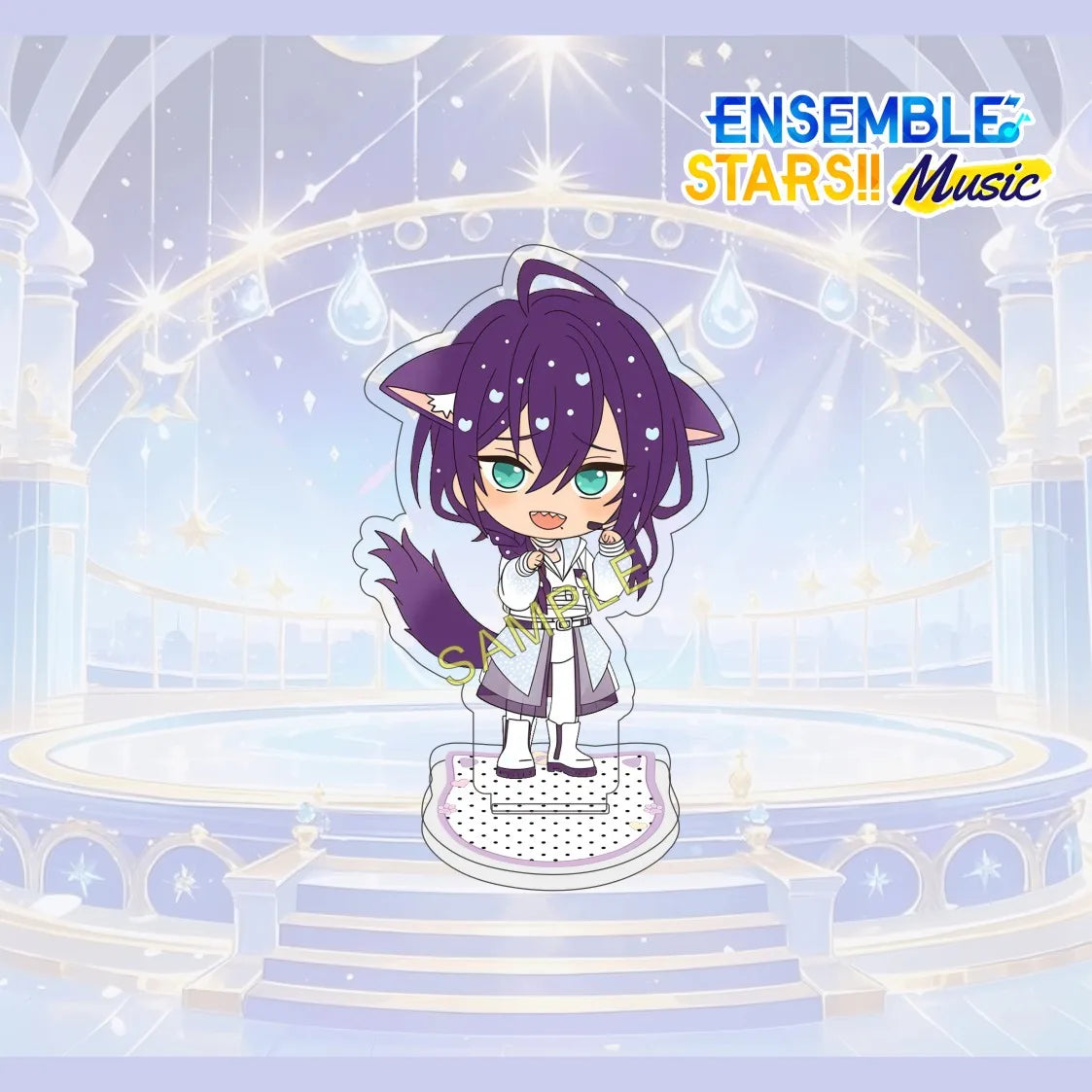 Figurine Acrylique 10 cm Ensemble Stars (Anime Game) – Personnage Complet Mignon – Décoration de Bureau – Collection Fan – Cadeau – Porte-clés