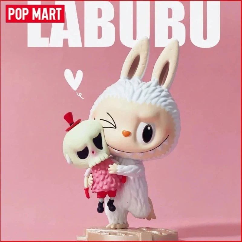 POP MART LABUBU Collection Limitée Elevator Début de la Série Field Trip Bob l'éponge Skateboard Sweet Clown