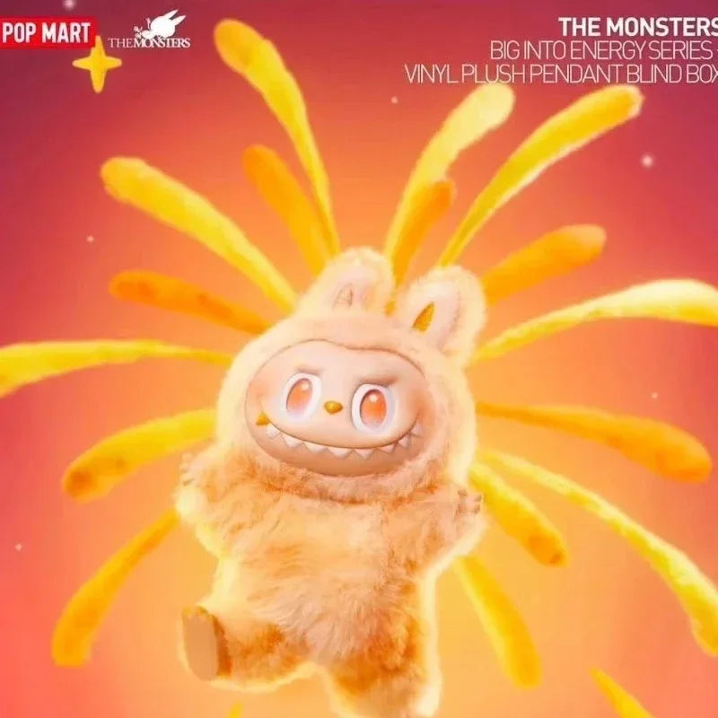 POP MART 3.0 Big in Energy LABUBU boîte aveugle devinez sac vinyle peluche mignon Figurine cadeau pour enfants adultes
