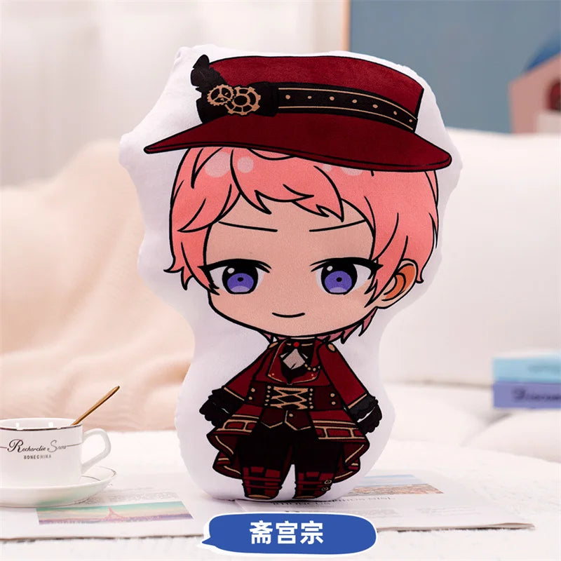 Ensemble d'étoiles en peluche, poupées en peluche, cadeau d'oreiller, beurre, Sakuma Rei Ritsu Ayase Mayoi ata ka Kagehira Itsuki Shu Sh37HajRob, 45cm